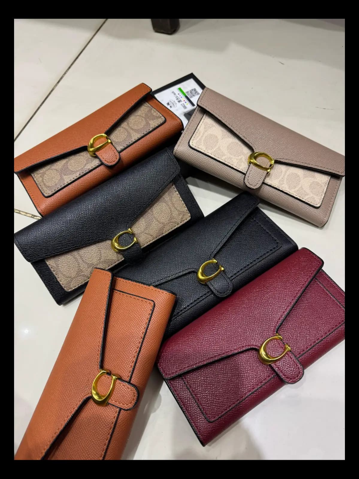 Coach Tabby Long wallet 2 in 1