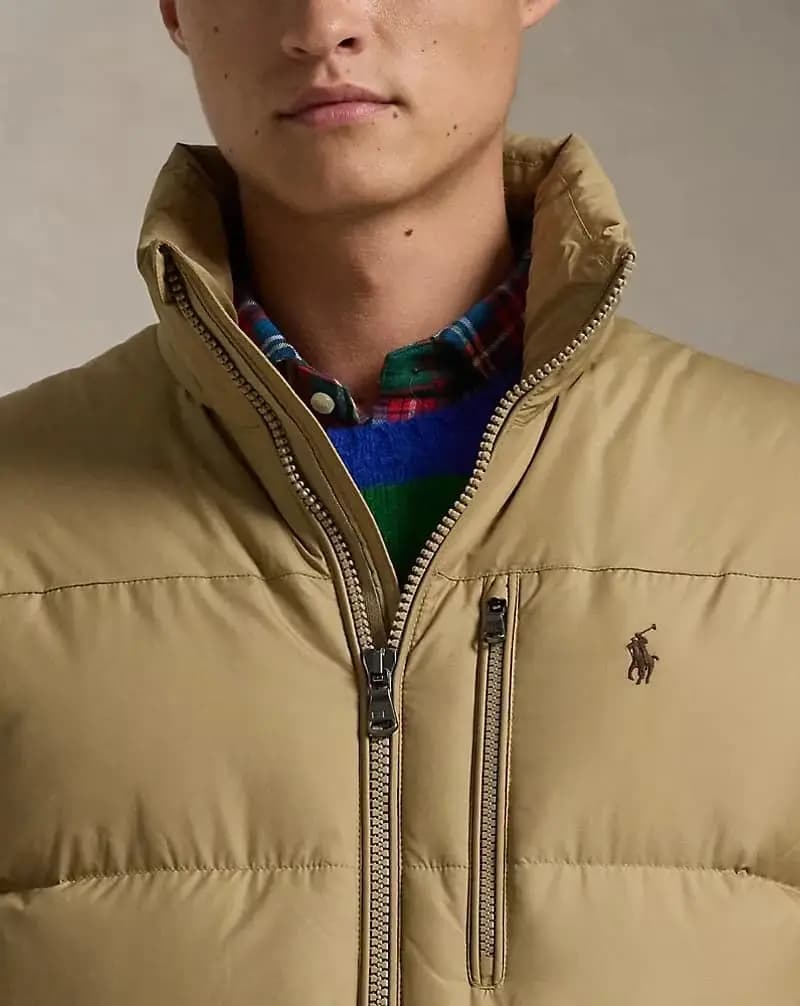 The Gorham Down Jacket RL  Camel Brown