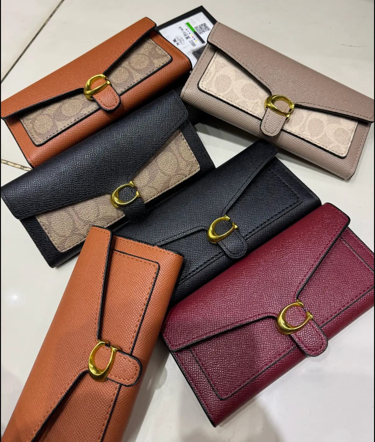 Coach Tabby Long wallet 2 in 1