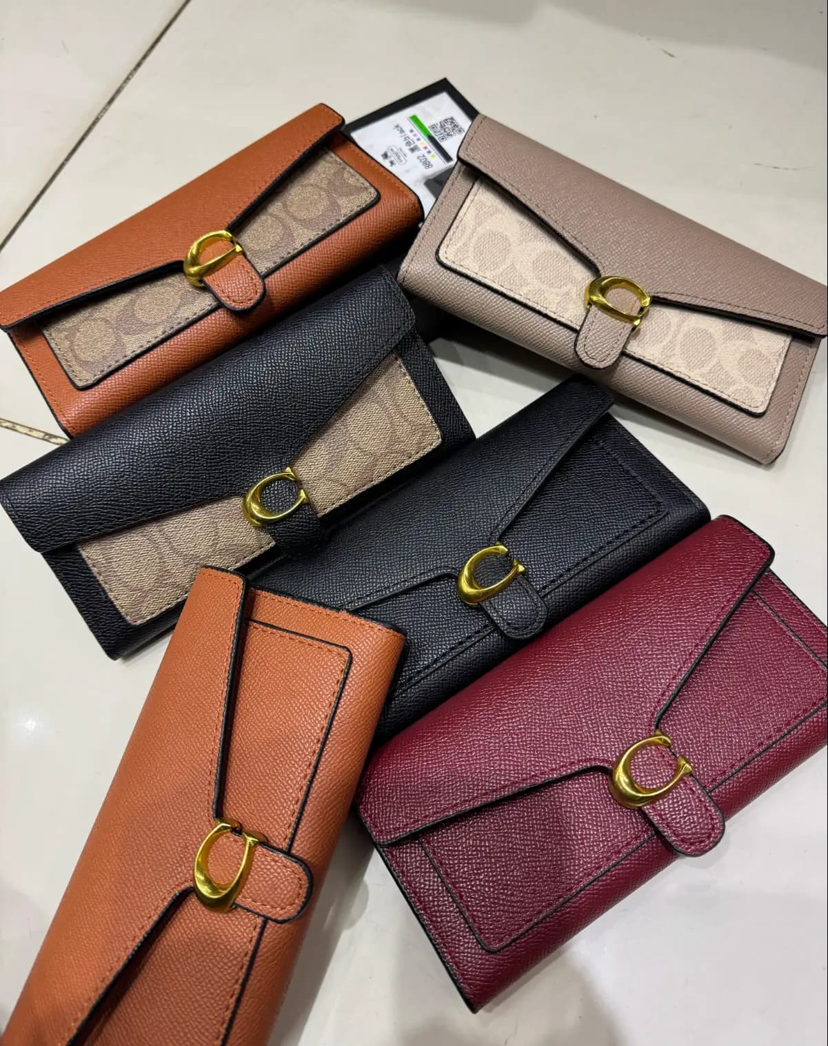 Coach Tabby Long wallet 2 in 1