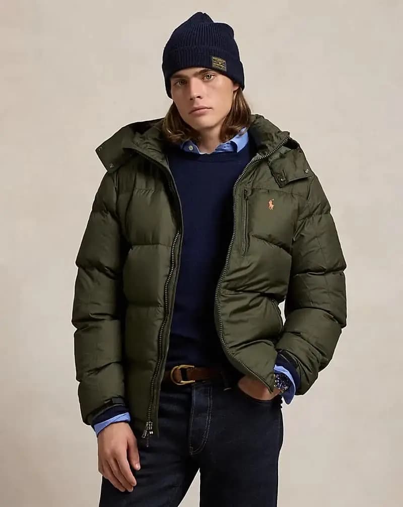 The Gorham Down Jacket RL Olive Green