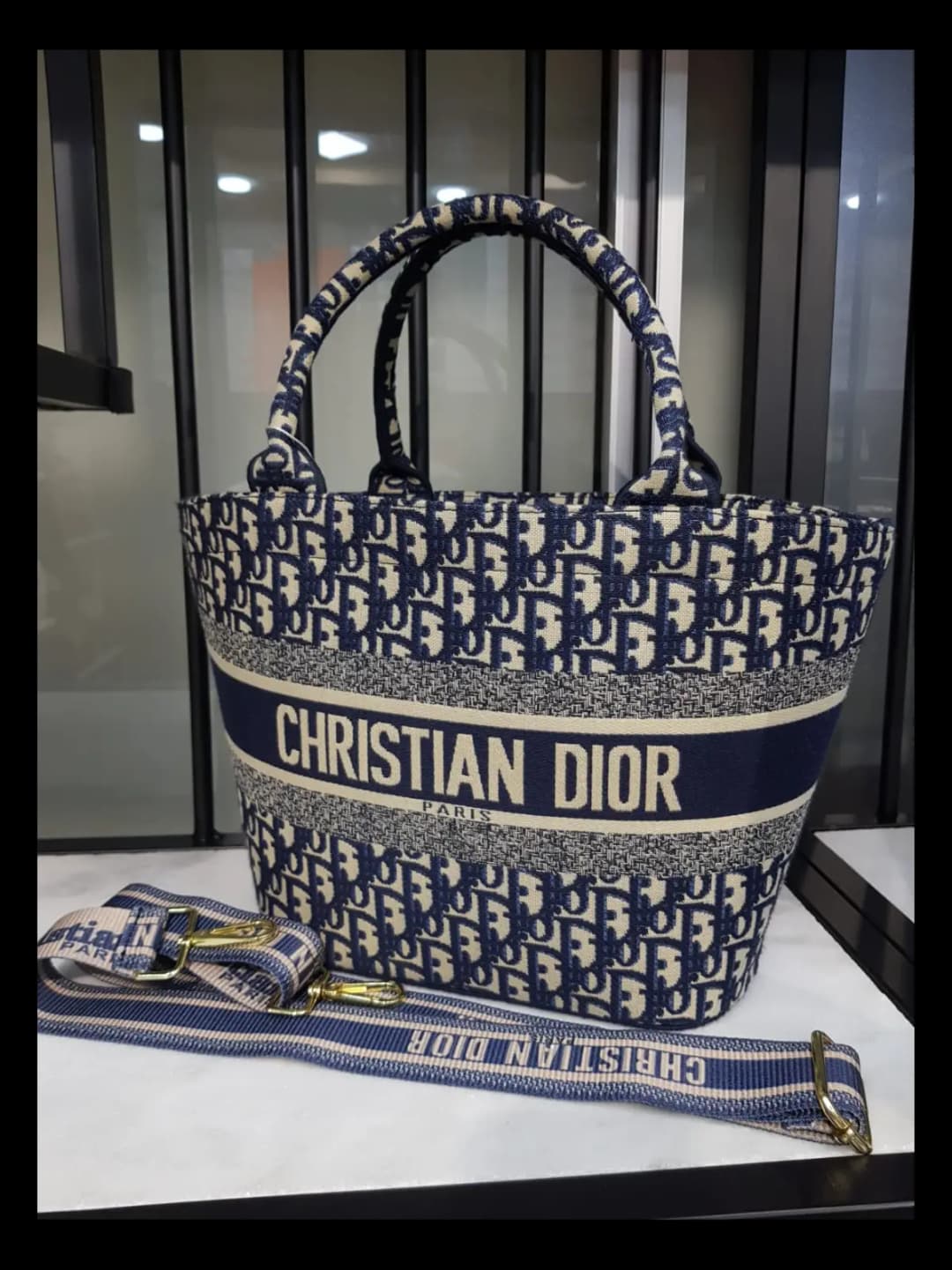 Dior Hat Basket Bag